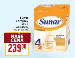 Billa Sunar complex nabídka