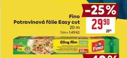 Billa Fino Potravinová fólie Easy Cut nabídka
