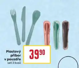 Billa Plastový příbor v pouzdře nabídka