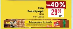 Billa Fino Pečicí papír nabídka