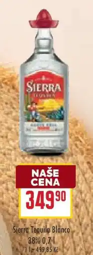 Billa Sierra Tequila Blanco nabídka