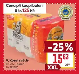Billa V. Kozel světlý nabídka