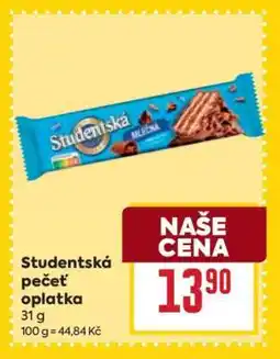 Billa Studentská pečeť Oplatka nabídka