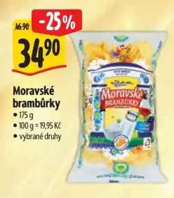 Albert Moravské brambůrky nabídka