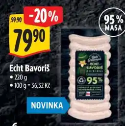 Albert Echt Bavoriš nabídka