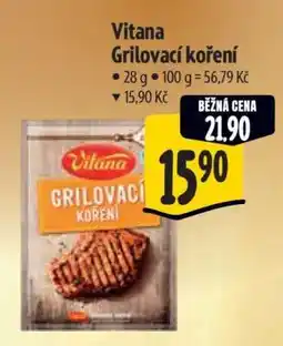 Albert Vitana Grilovací koření nabídka