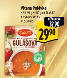 Albert Vitana Polévka nabídka