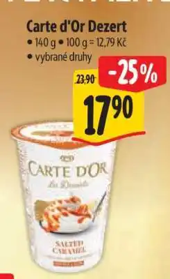 Albert CARTE D’OR DEZERT nabídka