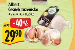 Albert Albert Česnek tuzemsko nabídka