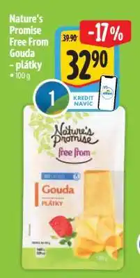 Albert Nature’s Promise Free from Gouda plátky nabídka