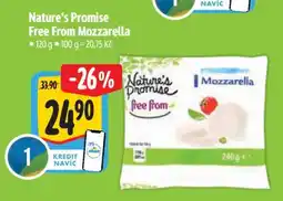 Albert Nature’s Promise Free from Mozzarella nabídka