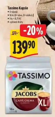 Albert Tassimo kapsle nabídka