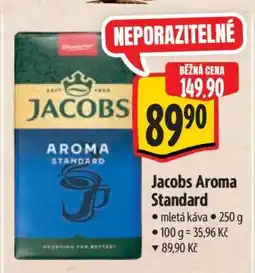 Albert Jacobs Aroma Standard nabídka