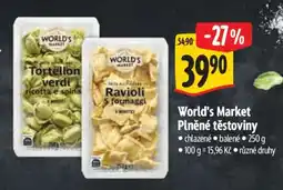 Albert World’s Market Plněné těstoviny nabídka
