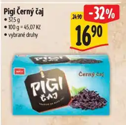 Albert Pigi černý čaj nabídka