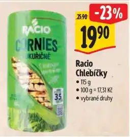 Albert Racio chlebíčky nabídka