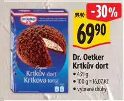 Albert Dr. Oetker Krtek dort nabídka