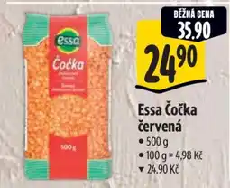 Albert Essa Čočka červená nabídka