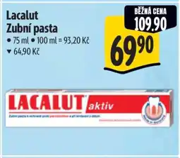 Albert Lacalut zubní pasta nabídka