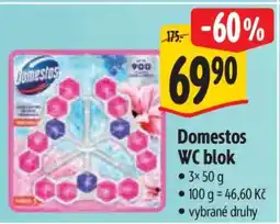 Albert Domestos WC blok nabídka