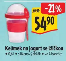Albert Kelímek na jogurt se lžičkou nabídka