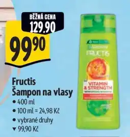 Albert Fructis šampon na vlasy nabídka