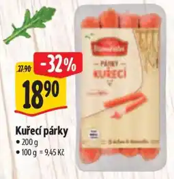Albert Kuřecí párky nabídka