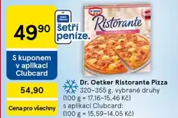 Tesco DR. Oetker Ristorante pizza nabídka