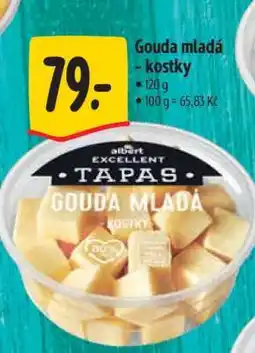 Albert Gouda mladá - kostky nabídka