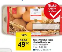 Tesco Tesco Čerstvá vejce z halového chovu nabídka