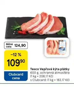 Tesco Tesco Vepřová kýta plátky nabídka