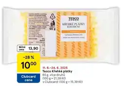 Tesco Tesco Křehké plátky nabídka