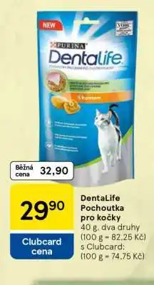 Tesco DentaLife Pochoutka pro kočky nabídka