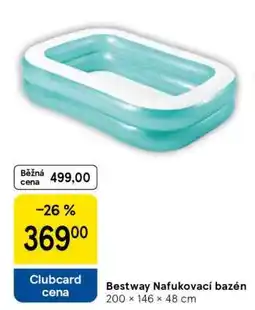 Tesco Bestway Nafukovací bazén nabídka