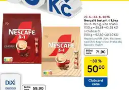 Tesco NESCAFÉ Instantní káva nabídka
