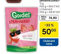 Tesco Goodies Strawberry Crisps nabídka