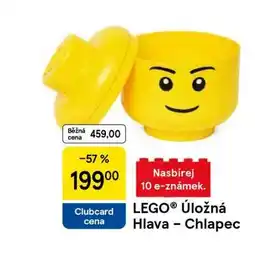 Tesco LEGO Úložná Hlava – Chlapec nabídka