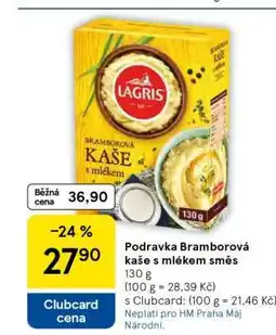 Tesco Podravka Bramborová kaše s mlékem směs nabídka