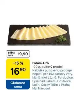 Tesco Eidam 45% nabídka
