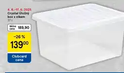 Tesco Crystal Úložný box s víkem nabídka