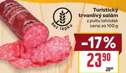 Billa Turistický trvanlivý salám nabídka