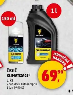 Penny Market Čistič klimatizace a Autošampon nabídka