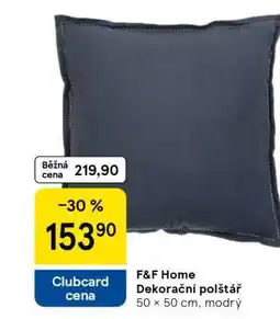 Tesco F&F Home Dekorační polštář nabídka