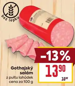 Billa Gothajský salám nabídka