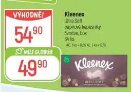 Globus Kleenex Ultra Soft nabídka