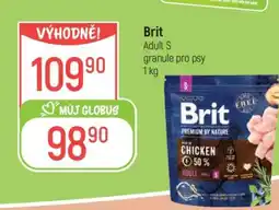 Globus Brit Adult S granule pro psy 1 kg nabídka