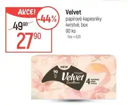 Globus VELVET Papírové kapesníky nabídka