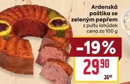 Billa Ardenská paštika se zeleným pepřem nabídka