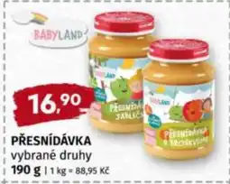 Terno PŘESNÍDÁVKA vybrané druhy nabídka