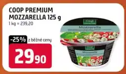Terno COOP PREMIUM MOZZARELLA 125 g nabídka